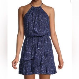 Parker Cobalt Blue Blouson Dress - size L